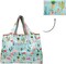 Wrapables Large Foldable Tote Nylon Reusable Grocery Bag, 3 Pack